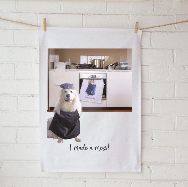 Tea towel - Mess