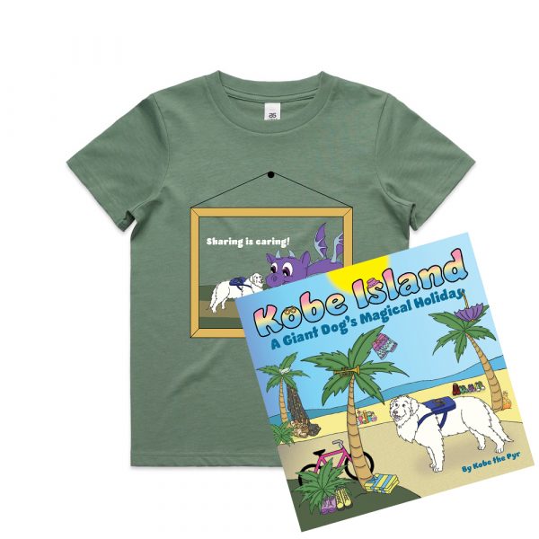 Book and tee bundle - Sharing